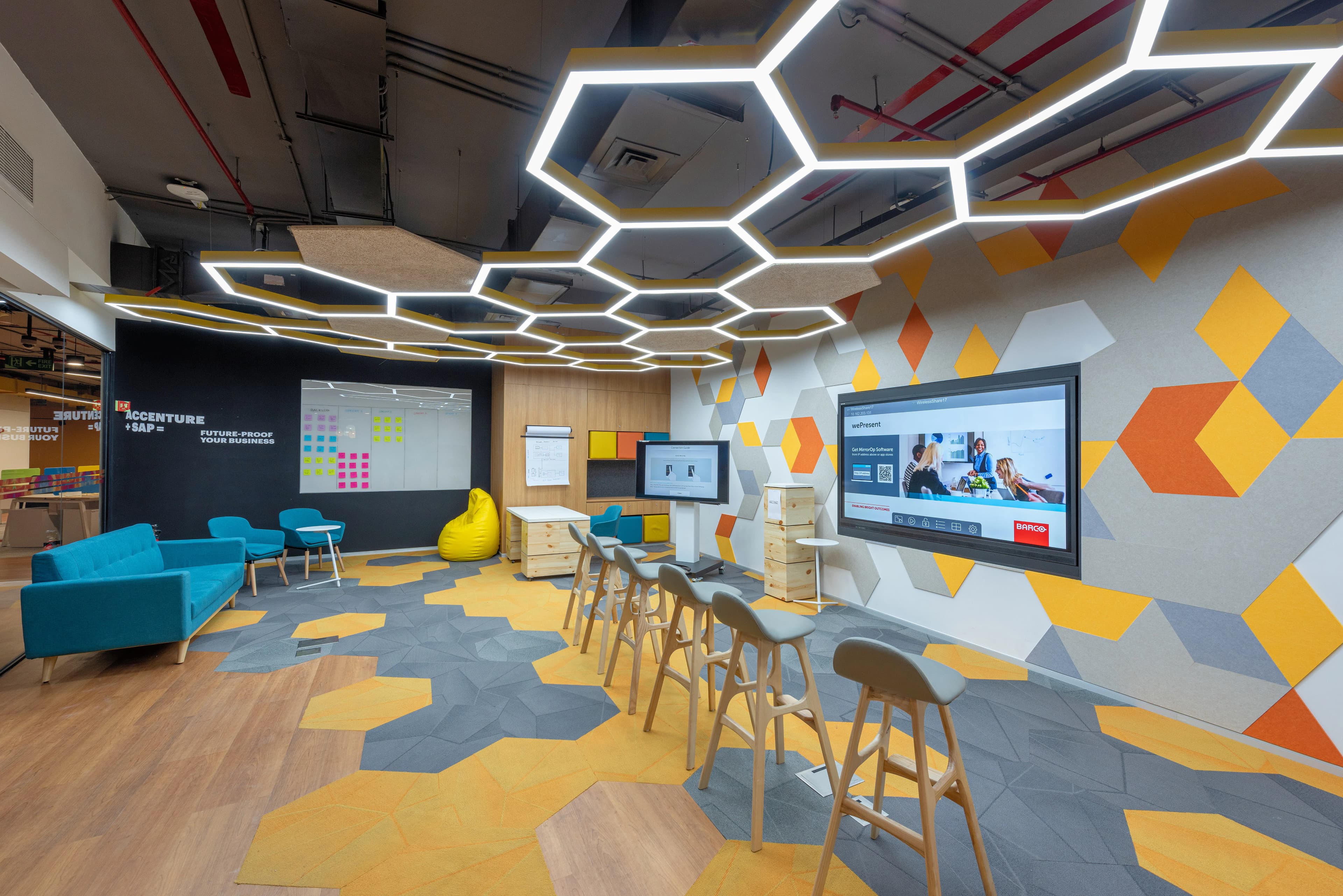 Accenture Hyderabad Interior 2