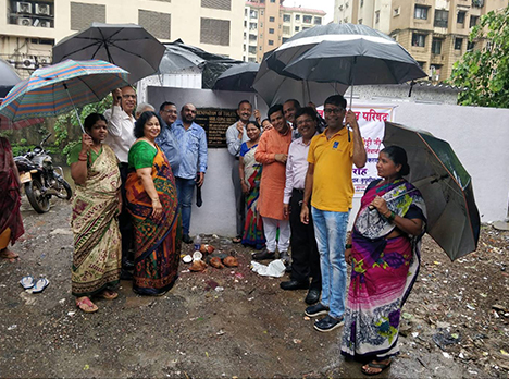 Improving health by building clean toilets in slum areas